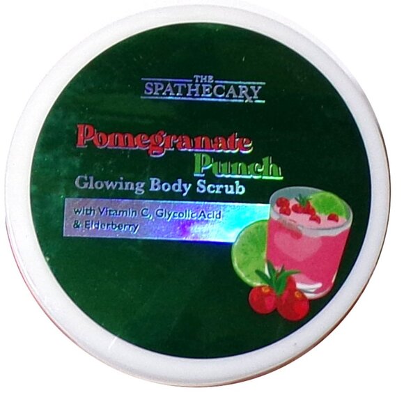 The Spathecary Pomegranate Punch Glowing Facial Body Scrub 6 Oz - Picture 3 of 4